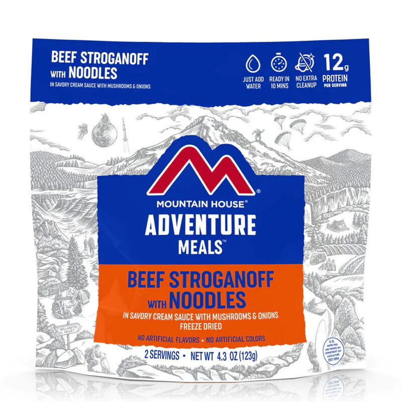 Beef Stroganoff | Mountain House Freeze Dried Food Pouch, , large image number 0
